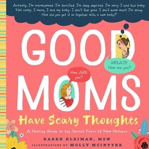 2/$20 Good Moms Have Scary Thoughts Book, Self Help
